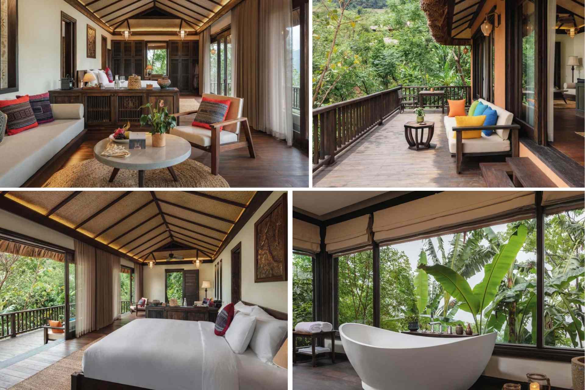 Không gian các căn Bauhinia Mountain Suite